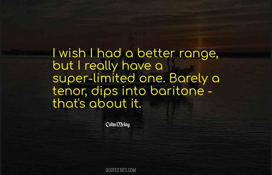 Quotes About Baritones #21050