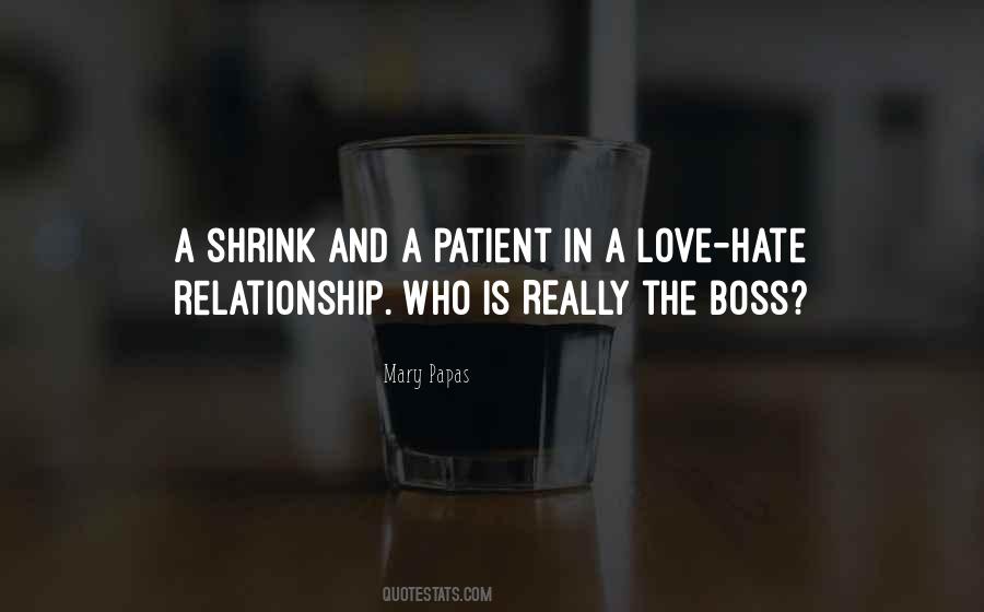 Quotes About A Love Hate Relationship #1614853