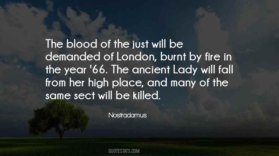 Blood And Fire Quotes #168560