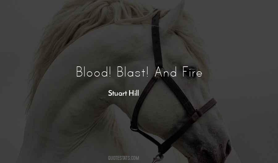 Blood And Fire Quotes #573606