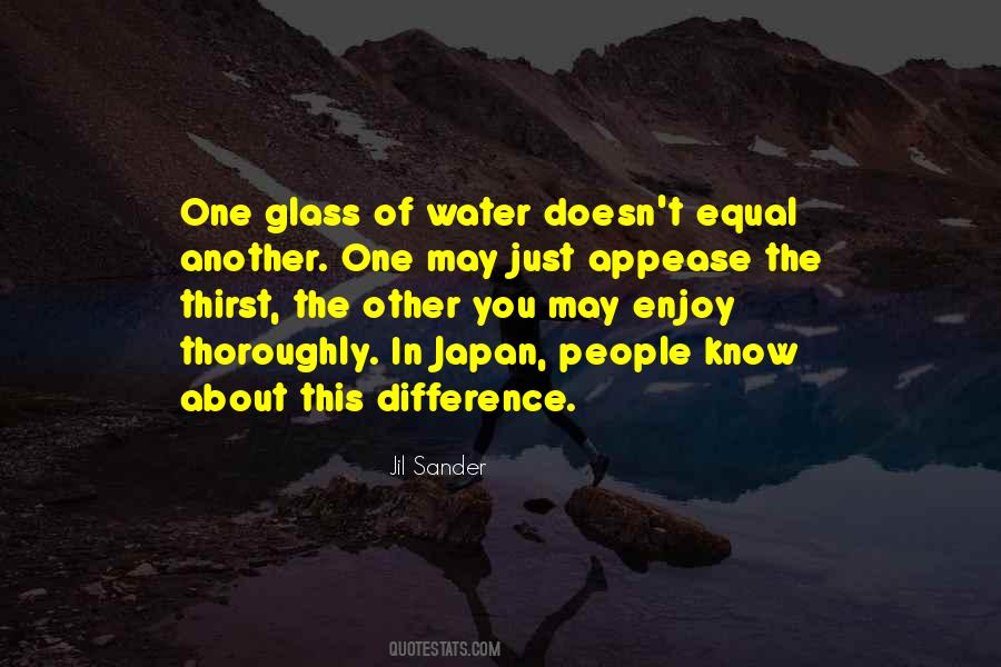 Quotes About Glass Of Water #1302414