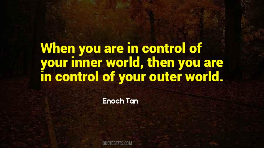 You Are In Control Quotes #652208