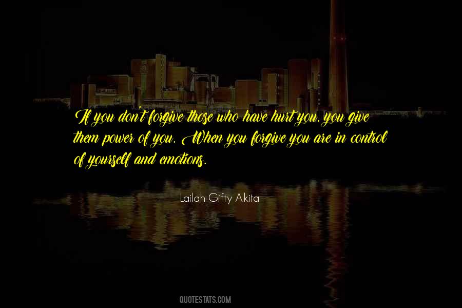 You Are In Control Quotes #943012