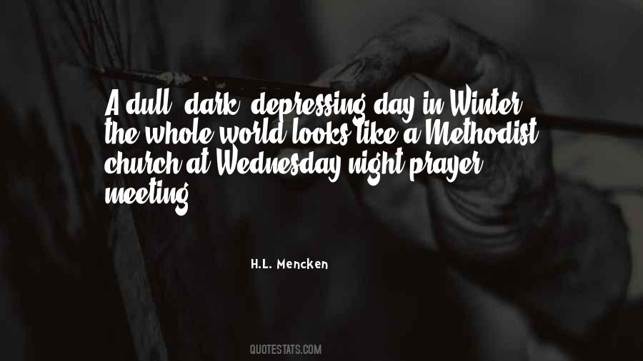 Quotes About Wednesday Night #1446257