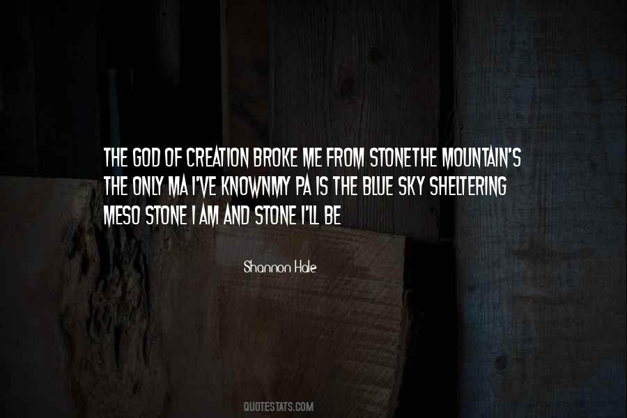 Under The Blue Sky Quotes #106602