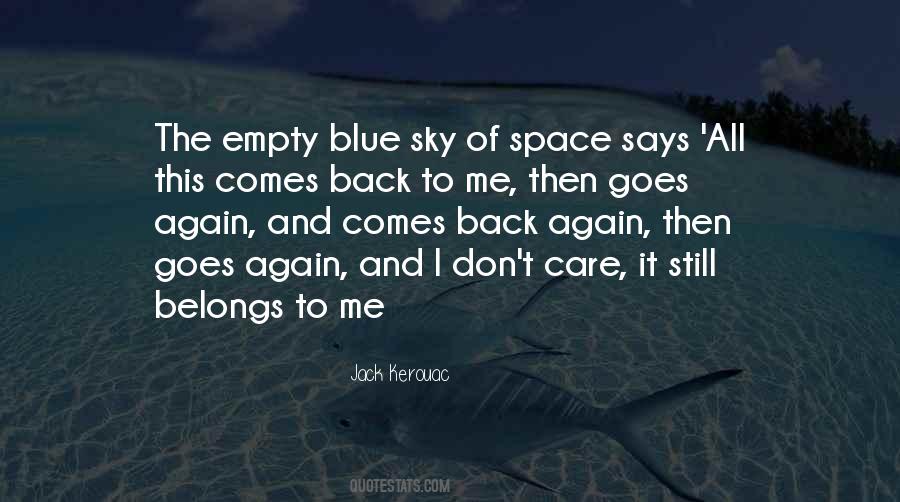 Under The Blue Sky Quotes #136074