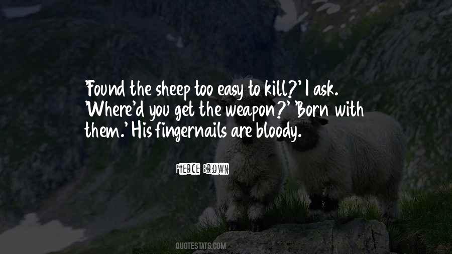 Quotes About Sheep #1289958