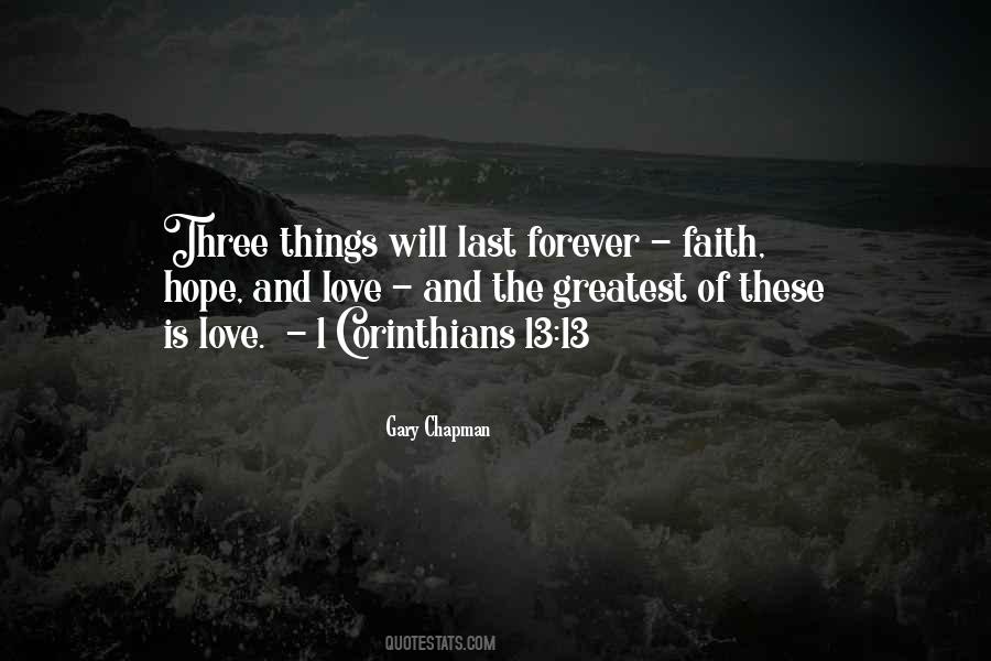 Quotes About Faith Love And Hope #522412