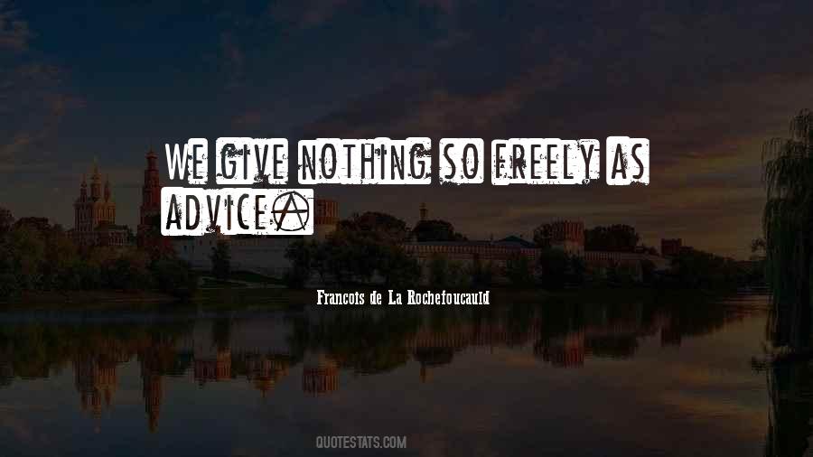 Quotes About Freely Giving #1131882
