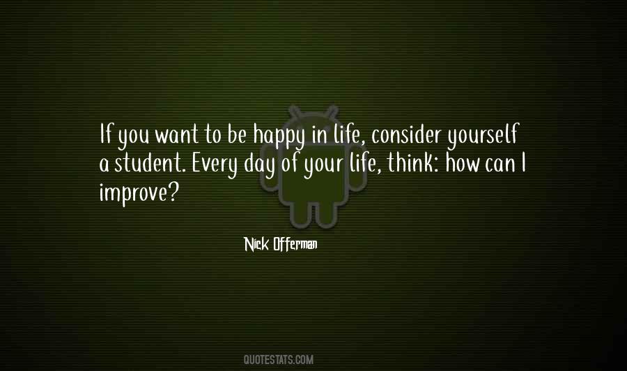 Improve Yourself Every Day Quotes #695960