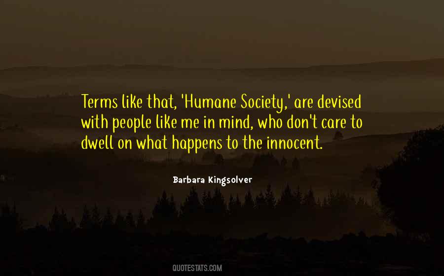 Quotes About Humane Society #1236110