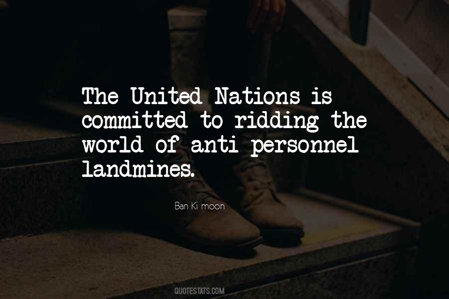 Quotes About Landmines #1691683
