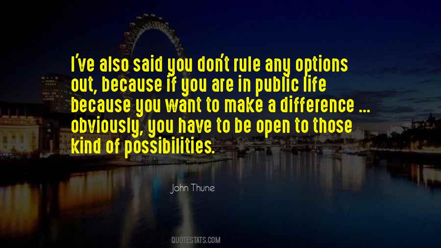 Quotes About Options In Life #1244919