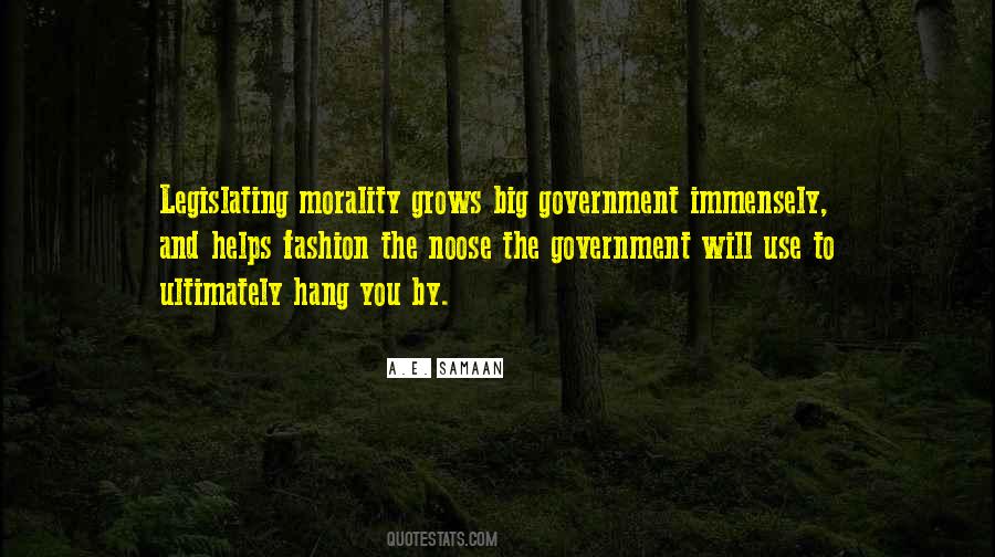 Quotes About Legislating Morality #235694