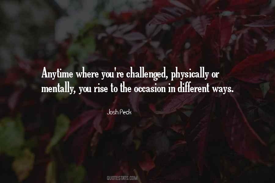 Quotes About Physically Challenged #1039633