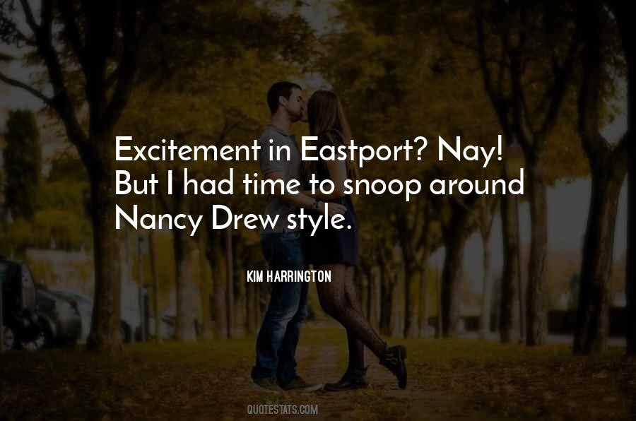 Quotes About Nancy Drew #328095