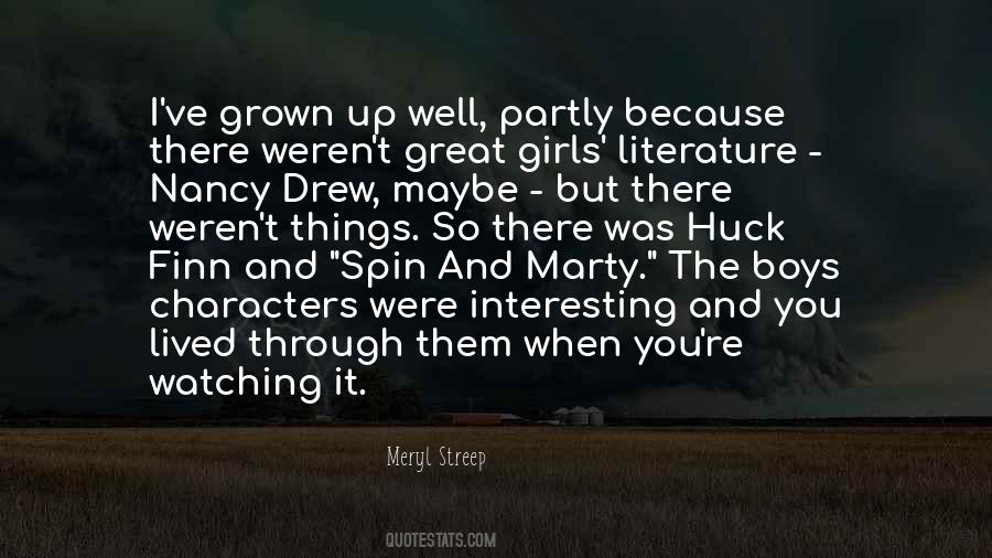 Quotes About Nancy Drew #364369