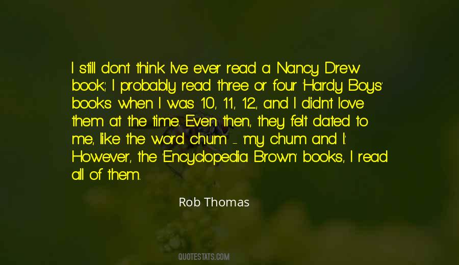 Quotes About Nancy Drew #636198