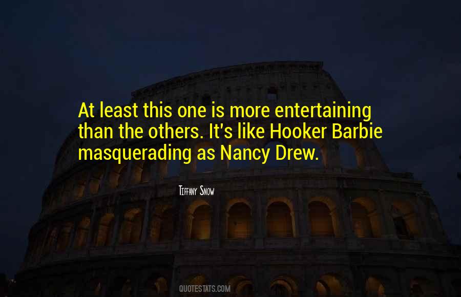 Quotes About Nancy Drew #712512