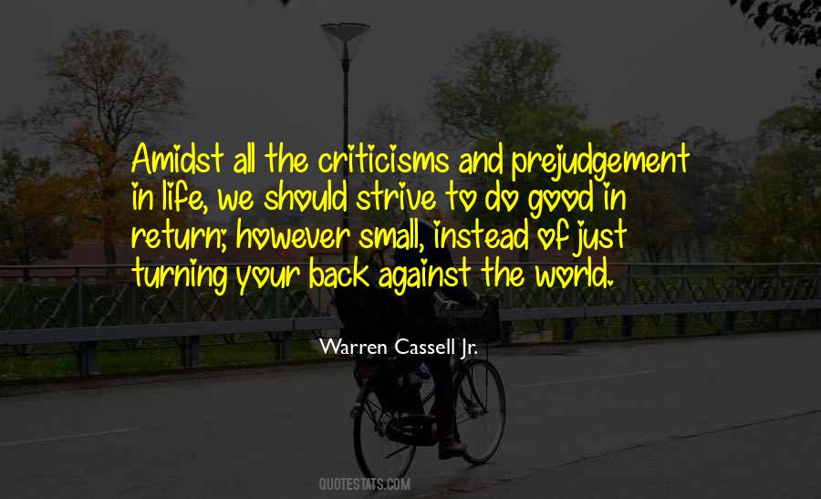 Quotes About Criticisms #1688740