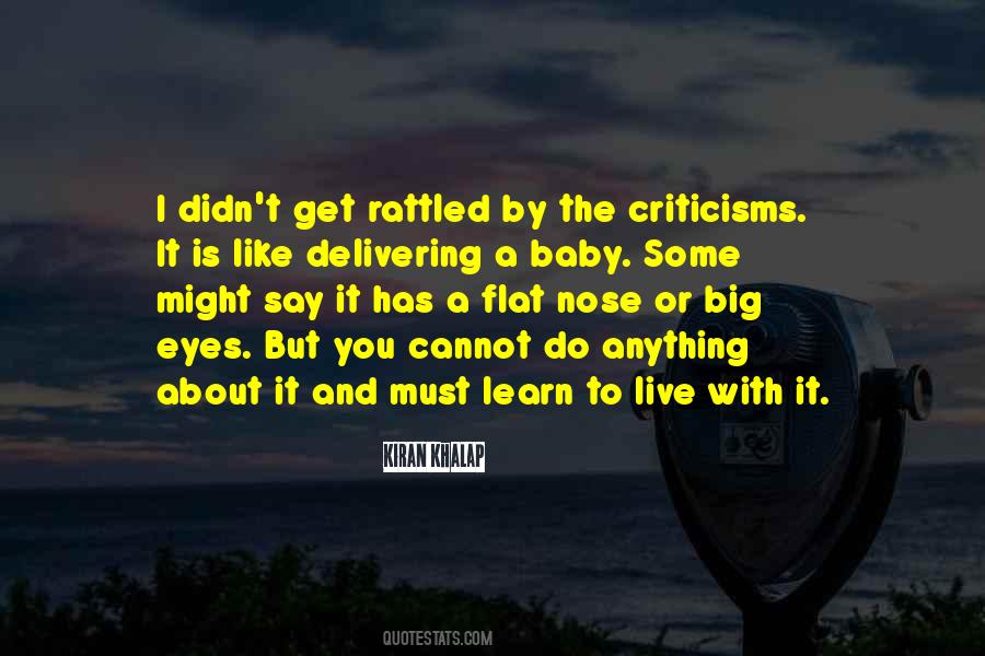 Quotes About Criticisms #848090