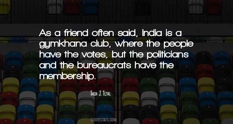 Quotes About Club Membership #1751395