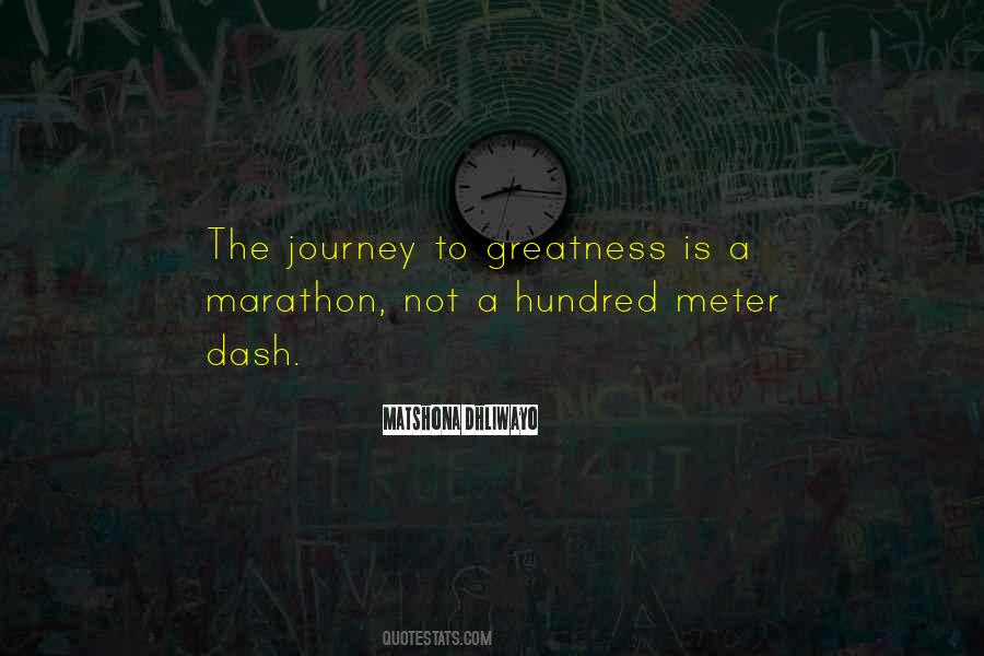 Quotes About The 400 Meter Dash #1385811