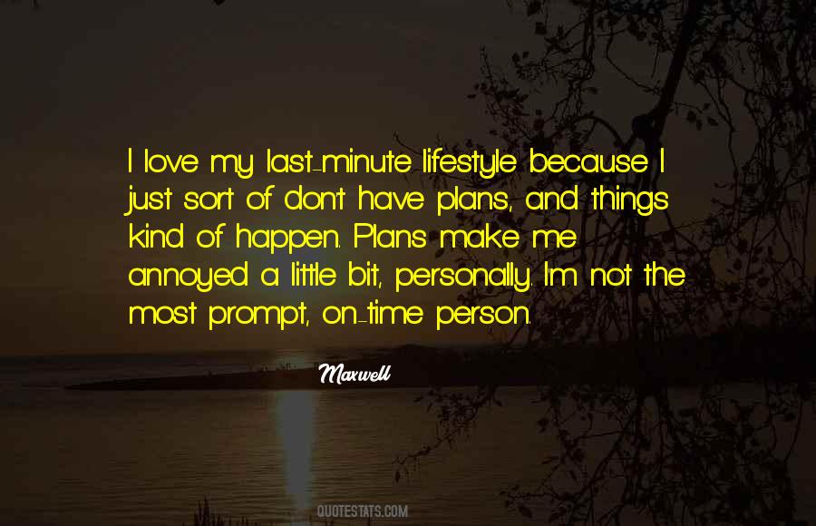 Time Prompt Quotes #1650909