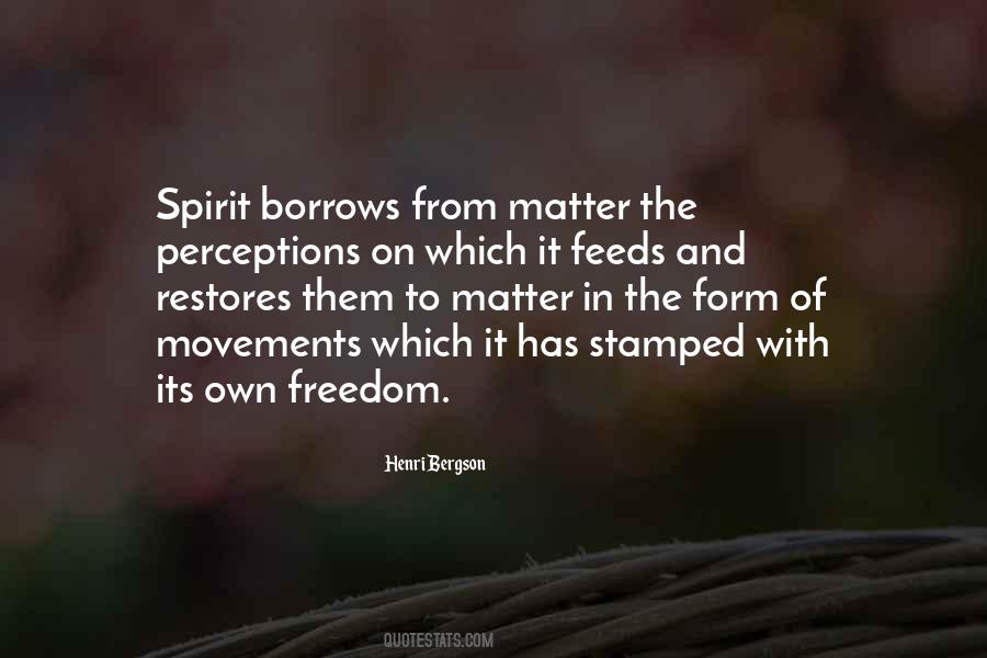 Own Spirit Quotes #26394