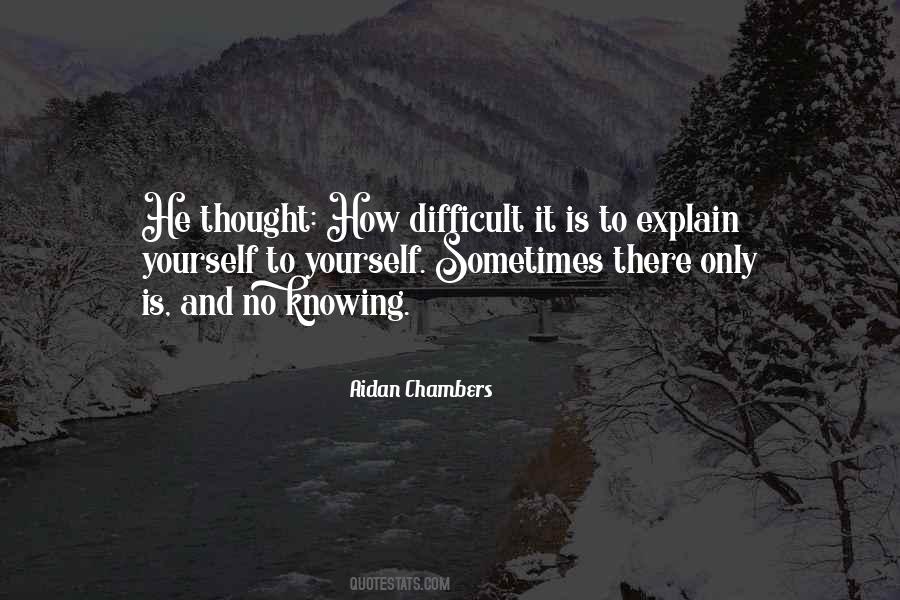 Quotes About How Difficult Life Is #1070081