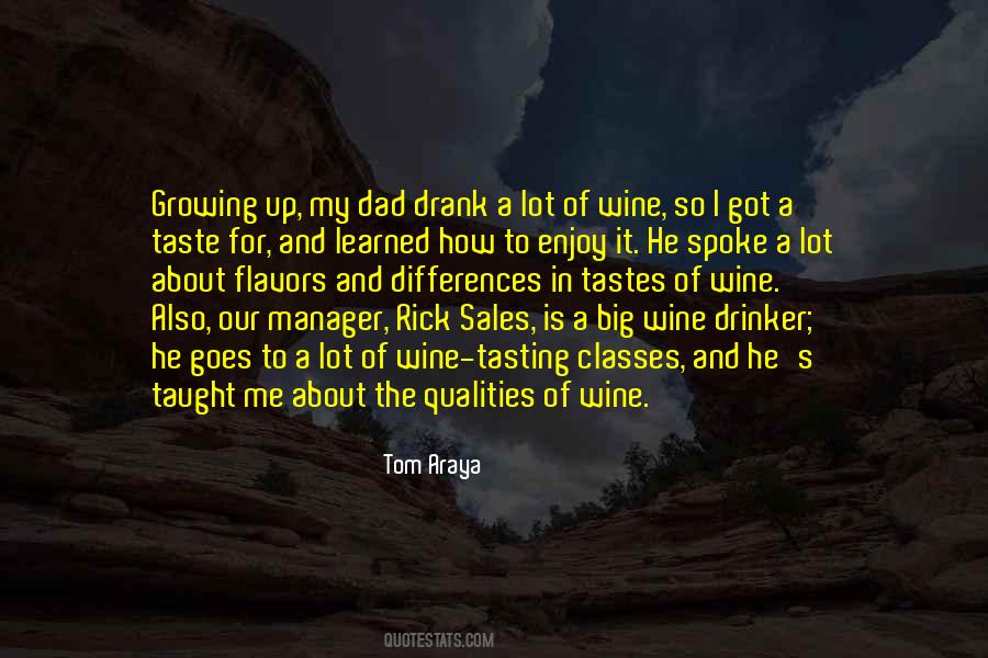 Quotes About Tasting Wine #1043080