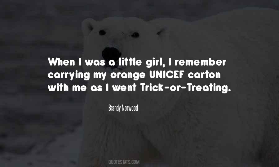 Quotes About When I Was A Little Girl #1204683