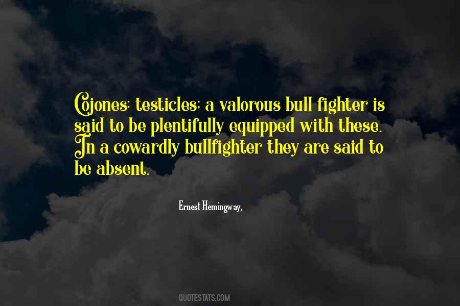 Quotes About Testicles #165349