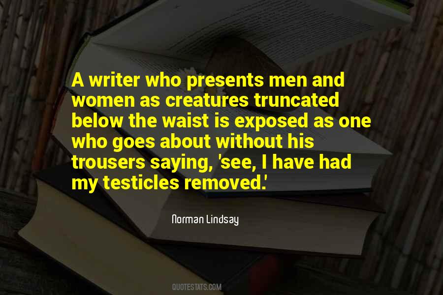 Quotes About Testicles #660875