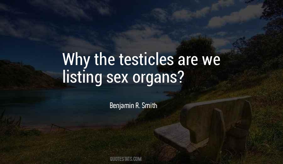 Quotes About Testicles #792850