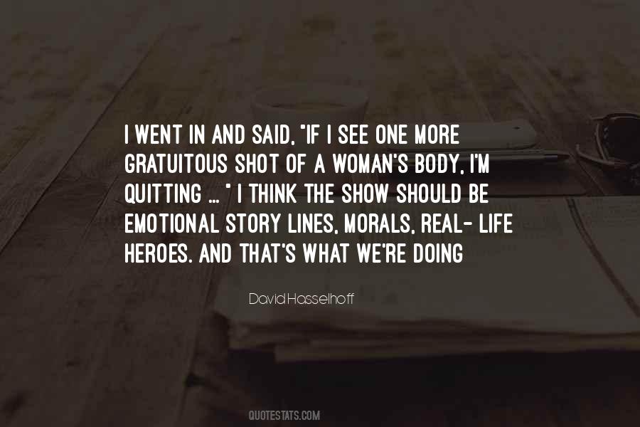 Shot Story Quotes #191657