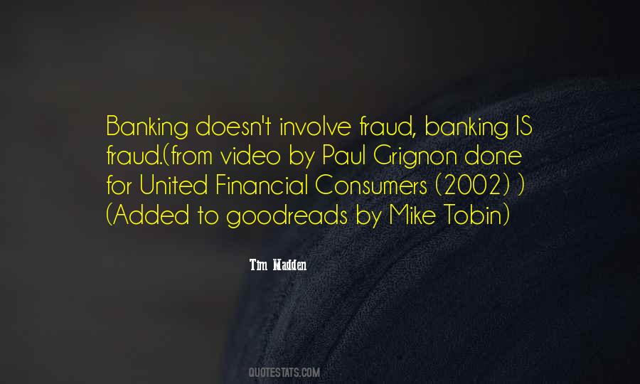 Financial Fraud Quotes #1784087