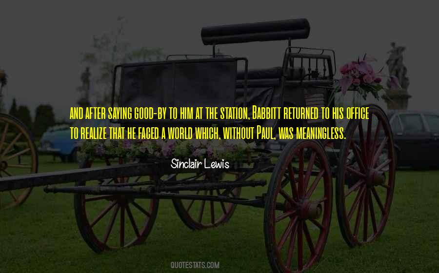 Paul Lewis Quotes #1200354