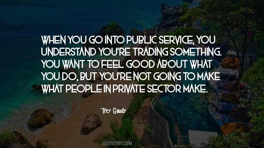 Quotes About Service Sector #821497