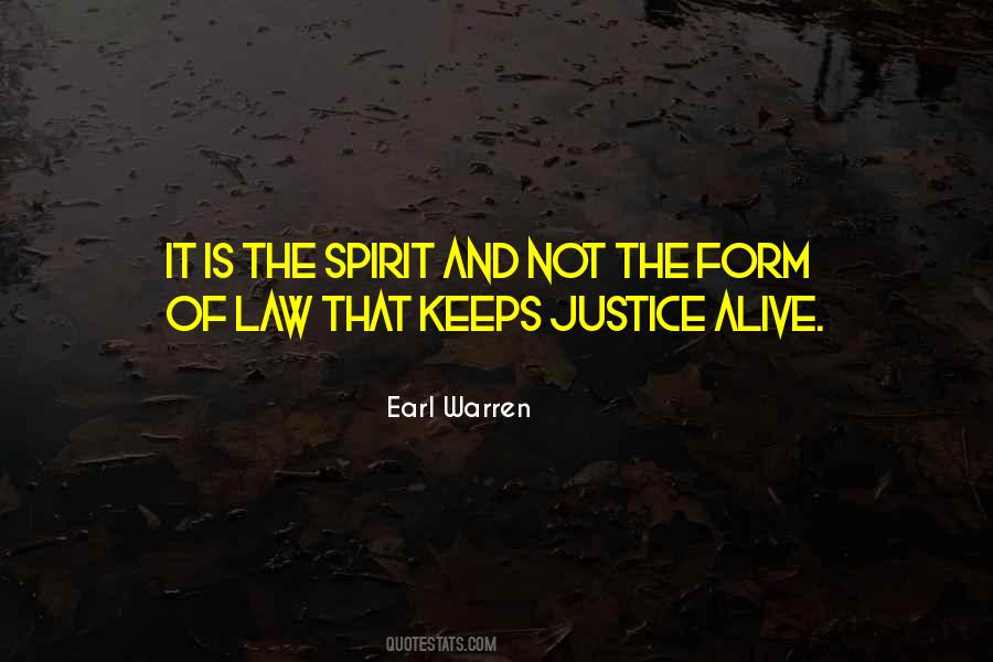 Quotes About Spirit Of Law #1216372