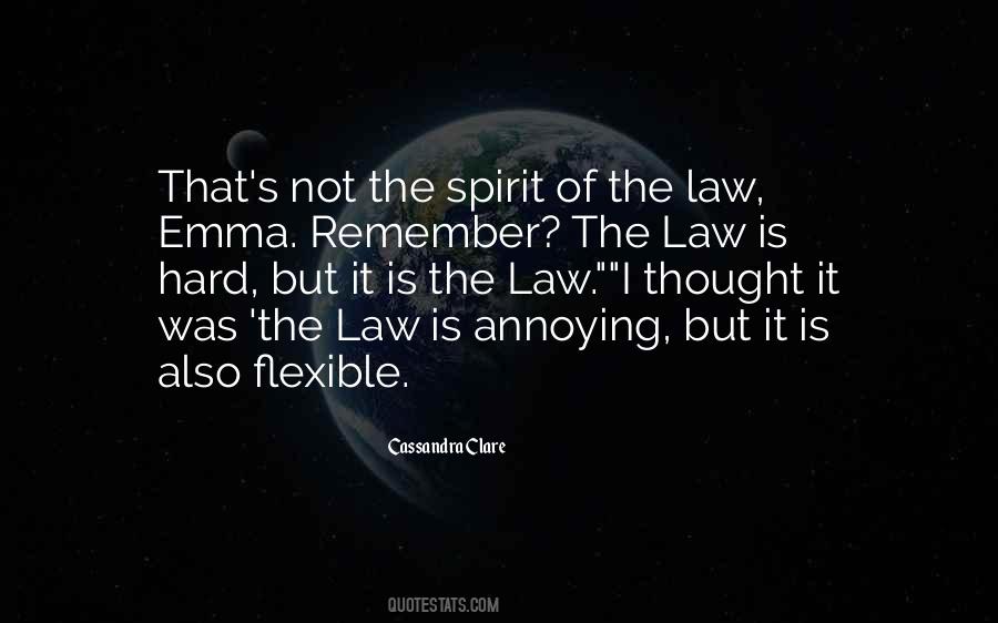 Quotes About Spirit Of Law #1351241