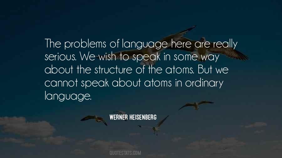 Language Structure Quotes #1146326