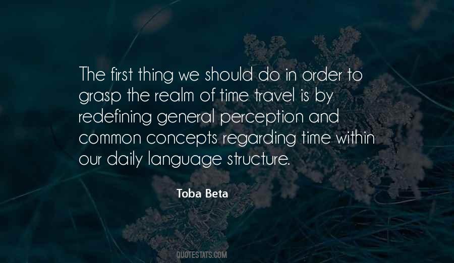 Language Structure Quotes #336572