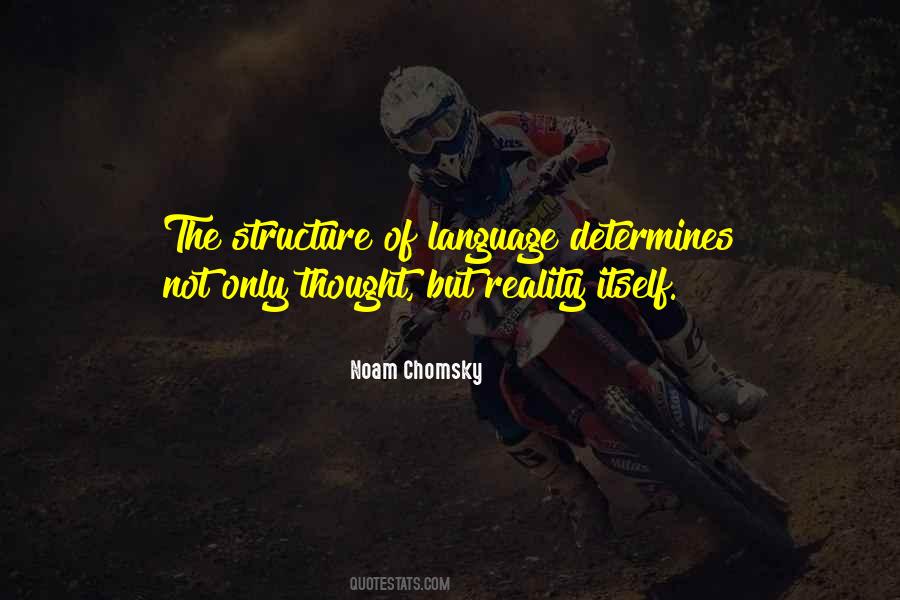 Language Structure Quotes #54583