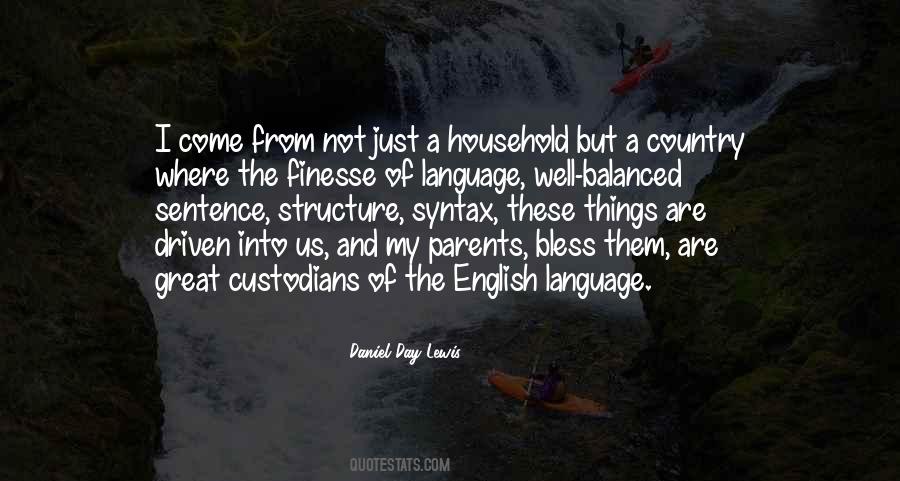 Language Structure Quotes #627212