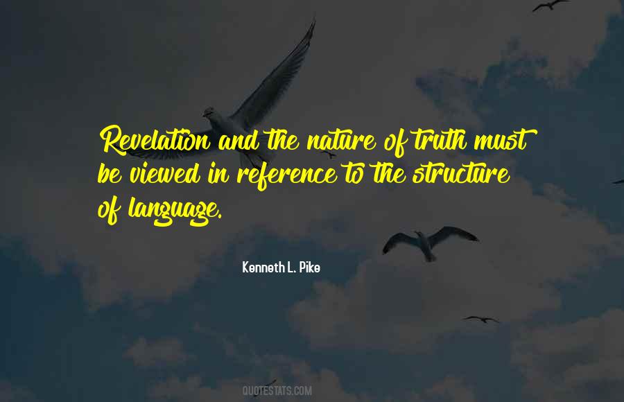 Language Structure Quotes #686557