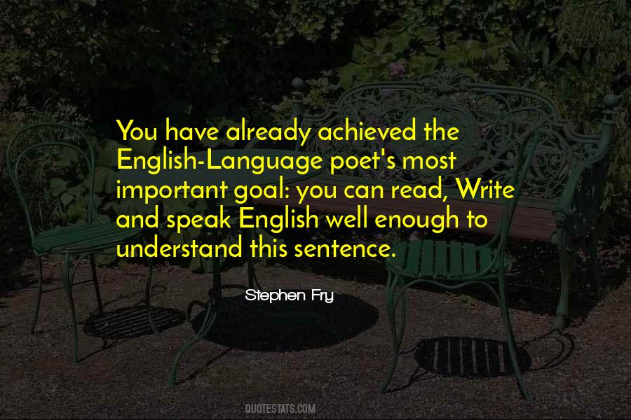Language Structure Quotes #687501