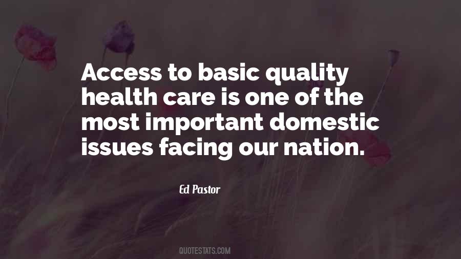 Quotes About Quality Health Care #789062