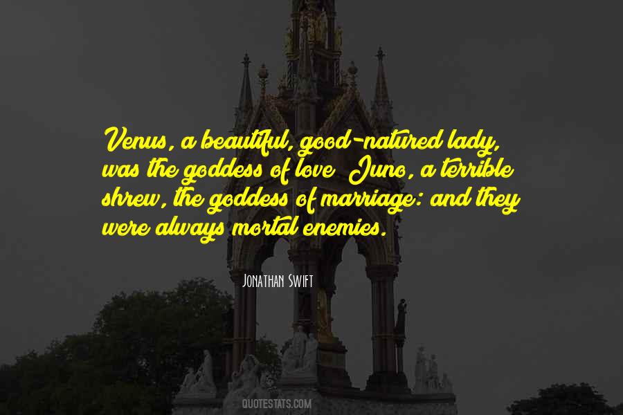 Quotes About Goddess Venus #371336