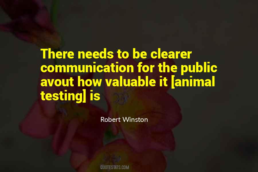 Quotes About Animal Testing #224559